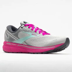 Brooks Ghost 14 Women's Oyster/Yucca/Pink -Sport Shoes Sales 047284 5