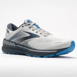 Brooks Adrenaline GTS 22 Men's Oyster/India Ink/Blue -Sport Shoes Sales 047296 5