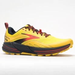 Brooks Cascadia 16 Men's Yellow/Black/Grenadine -Sport Shoes Sales 047324 5