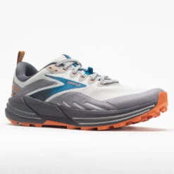 Brooks Cascadia 16 Men's Oyster Mushroom/Orange -Sport Shoes Sales 047326 5