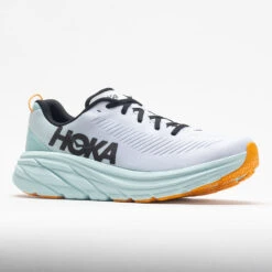HOKA Rincon 3 Men's White/Blue Glass -Sport Shoes Sales 047672 5