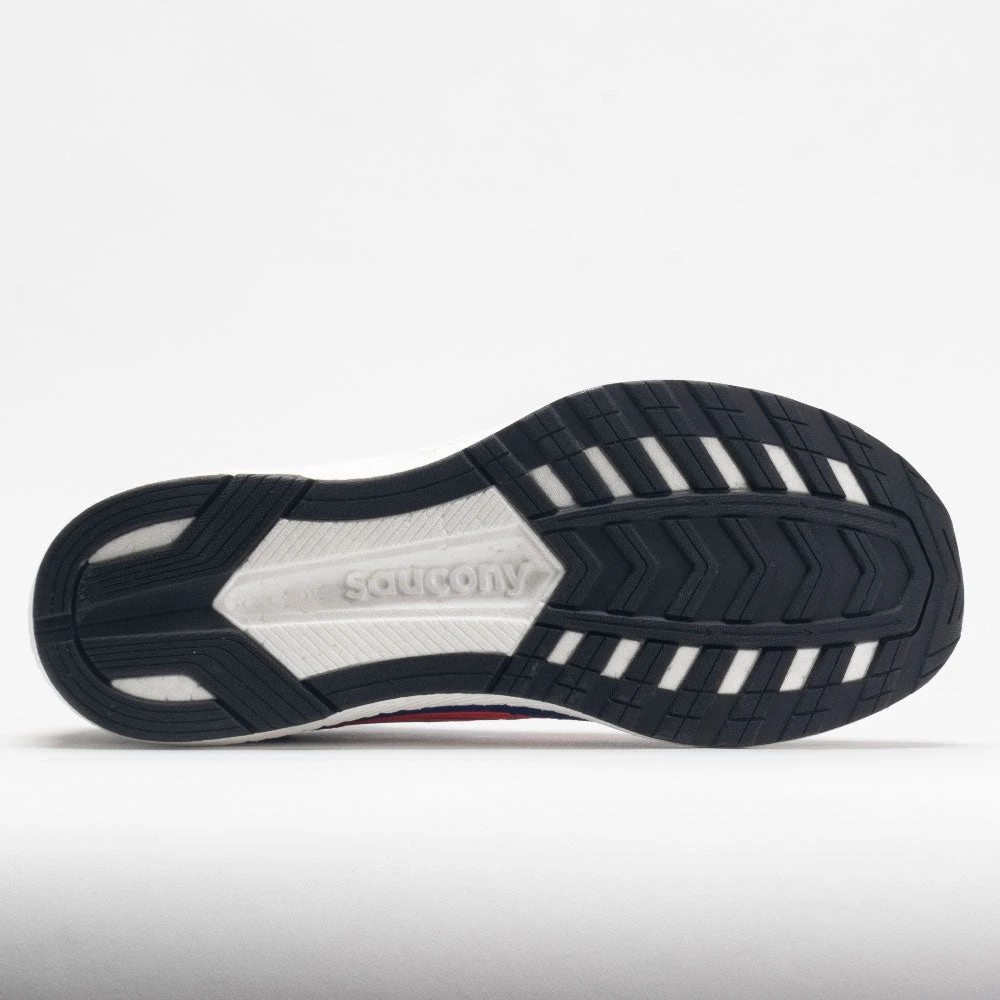 Saucony Freedom 5 Men's Sapphire/Vizi Red 6 Saucony Freedom 5 Men's Sapphire/Vizi Red - Image 4