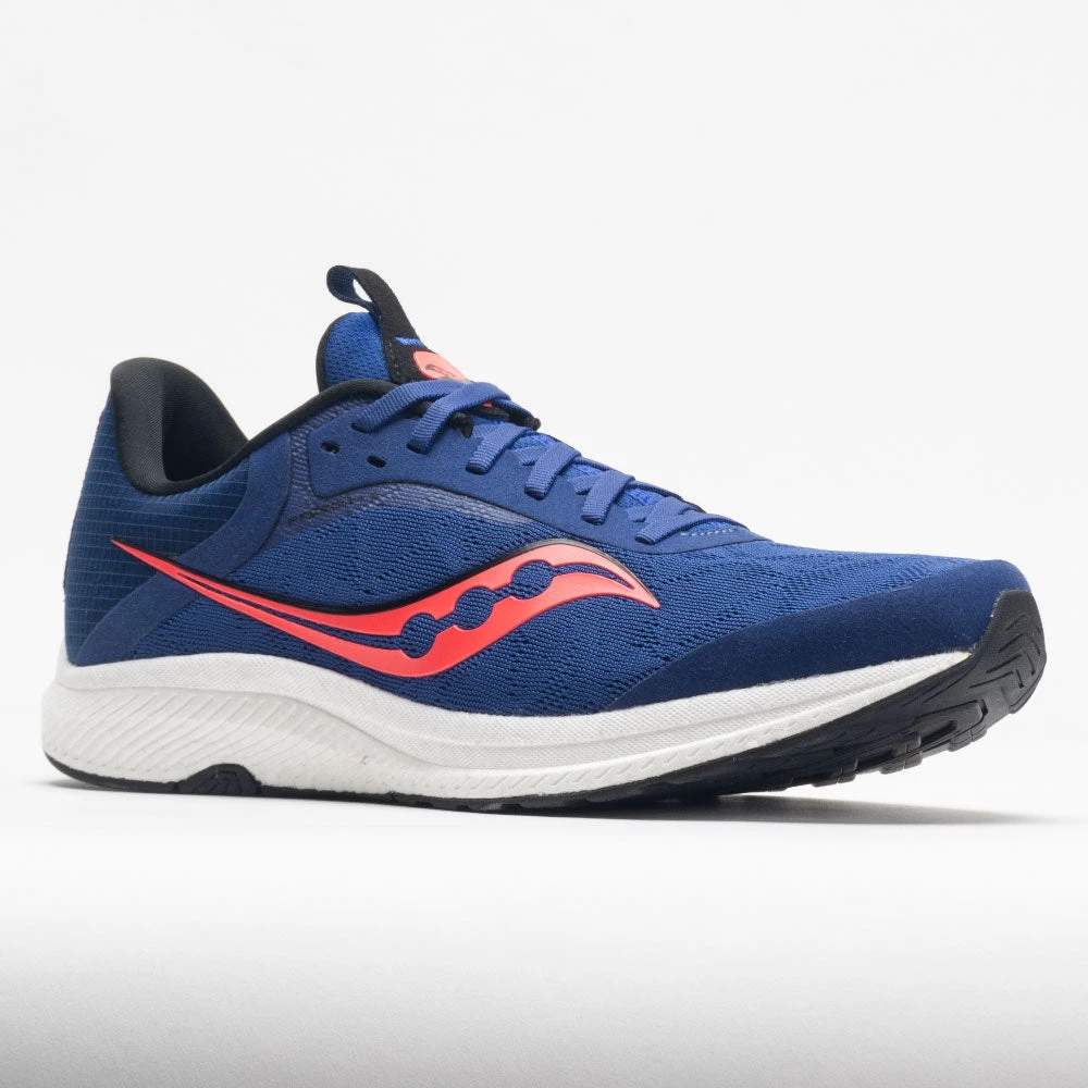 Saucony Freedom 5 Men's Sapphire/Vizi Red 7 Saucony Freedom 5 Men's Sapphire/Vizi Red - Image 5