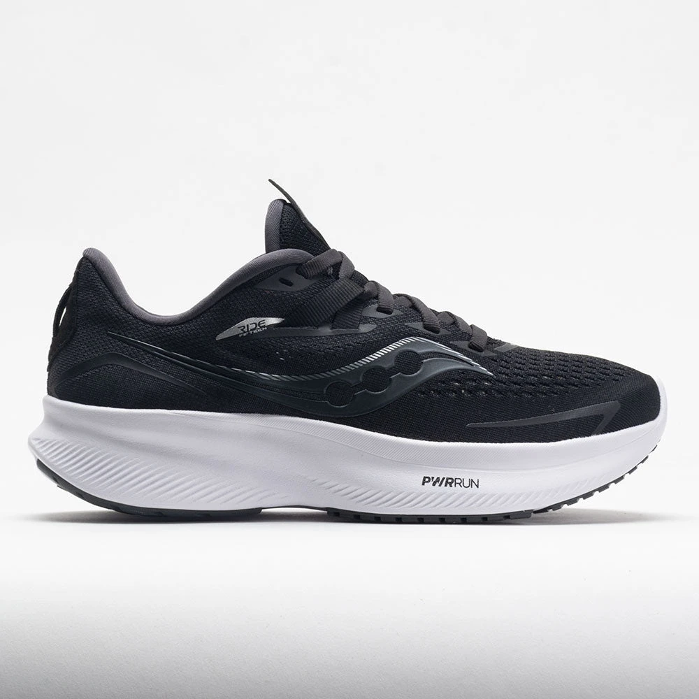 Saucony Ride 15 Men's Black/White 3 Saucony Ride 15 Men's Black/White