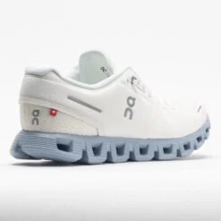 On Running On Cloud 5 Women's White/Chambray -Sport Shoes Sales 048088 6