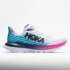 HOKA Mach 5 Men's White/Scuba Blue -Sport Shoes Sales 048548 3