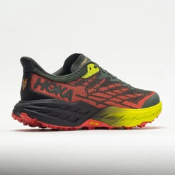 HOKA Speedgoat 5 Men's Thyme/Fiesta -Sport Shoes Sales 048562 6