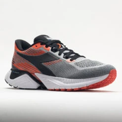 Diadora Mythos Blushield Vigore Men's Silver/Black/Mandarin -Sport Shoes Sales 048602 5