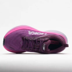 HOKA Bondi 8 Women's Beautyberry/Grape Wine -Sport Shoes Sales 048611 2
