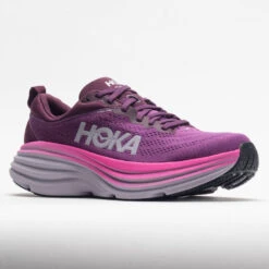 HOKA Bondi 8 Women's Beautyberry/Grape Wine -Sport Shoes Sales 048611 5