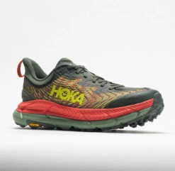 HOKA Mafate Speed 4 Men's Thyme/Fiesta -Sport Shoes Sales 048635 5