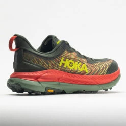 HOKA Mafate Speed 4 Men's Thyme/Fiesta -Sport Shoes Sales 048635 6