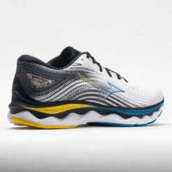 Mizuno Wave Sky 6 Men's White/Cyber Yellow -Sport Shoes Sales 049115 6