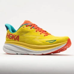 HOKA Clifton 9 Men's Passion Fruit/Maize -Sport Shoes Sales 049217 5