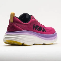 HOKA Bondi 8 Women's Cherries Jubilee/Pink Yarrow -Sport Shoes Sales 049224 6