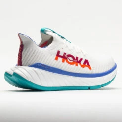 HOKA Carbon X 3 Women's White/Flame -Sport Shoes Sales 049245 6