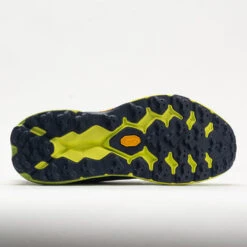 HOKA Speedgoat 5 Men's Stone Blue/Dark Citron -Sport Shoes Sales 049271 4