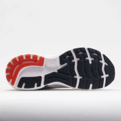 Brooks Ghost 15 Men's White/Black/Flame -Sport Shoes Sales 049429 4