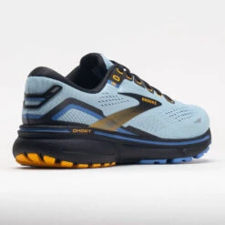 Brooks Ghost 15 Women's Light Blue/Black/Yellow -Sport Shoes Sales 049435 6