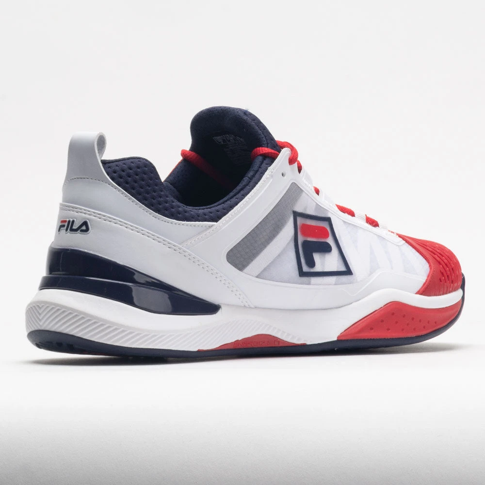 Fila Speedserve Energized Men's White/Fila Red/Fila Navy 7 Fila Speedserve Energized Men's White/Fila Red/Fila Navy - Image 6