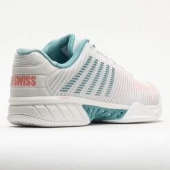K-Swiss Hypercourt Express 2 Women's Blanc De Blanc/Nile Blue/Desert 13 K-Swiss Hypercourt Express 2 Women's Blanc De Blanc/Nile Blue/Desert -Sport Shoes Sales 117153 6