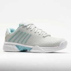 K-Swiss Hypercourt Express 2 Women's Vaporous Gray/White/Blue Glow -Sport Shoes Sales 117154 5