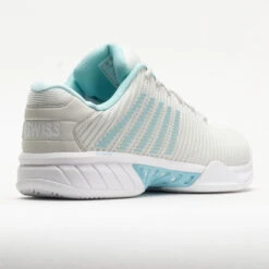 K-Swiss Hypercourt Express 2 Women's Vaporous Gray/White/Blue Glow -Sport Shoes Sales 117154 6
