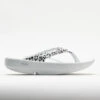 OOFOS OOlala Limited Women's White/Black Leopard -Sport Shoes Sales 570571 3