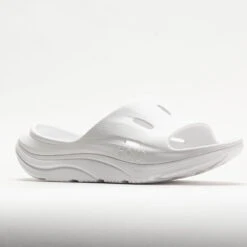 HOKA Ora Recovery Slide 3 Unisex White/White -Sport Shoes Sales 570607 5