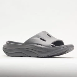 HOKA Ora Recovery Slide 3 Unisex Grey/Grey -Sport Shoes Sales 570608 5