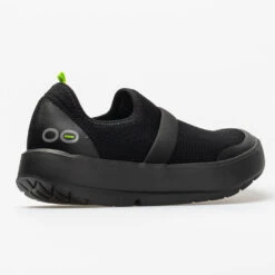 OOFOS OOmg Low Women's Black/Black -Sport Shoes Sales 630882 6