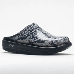 OOFOS OOcloog Limited Women's Black/Snakeskin -Sport Shoes Sales 631220 5