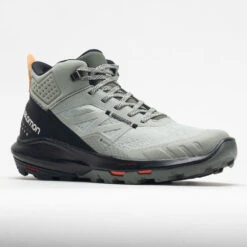 Salomon Outpulse Mid GTX Men's Wrought Iron/Black -Sport Shoes Sales 631287 5