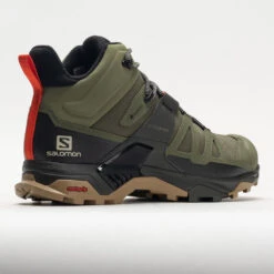 Salomon X Ultra 4 Mid GTX Men's Deep Lichen Green/Peat/Kelp -Sport Shoes Sales 631495 6